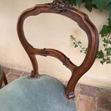 Lot deux chaises style Louis XV