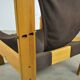 Vintage safari easy chair by john de haard / 1960s  gebroeders jonkers