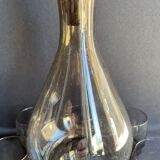 Liquor service smoked glass