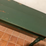 Table patine verte