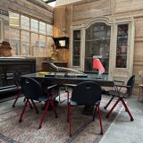 Set of 6 plichaise chairs by souvignet