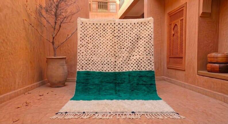 Tapis berbère marocain authentique fait main 200cmx300cm