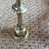 Pair of copper candle holders
