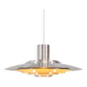 Vintage “P376” pendant light by Jørgen Kastholm & Preben Fabricius for Nordisk Solar (Denmark, 1960s).