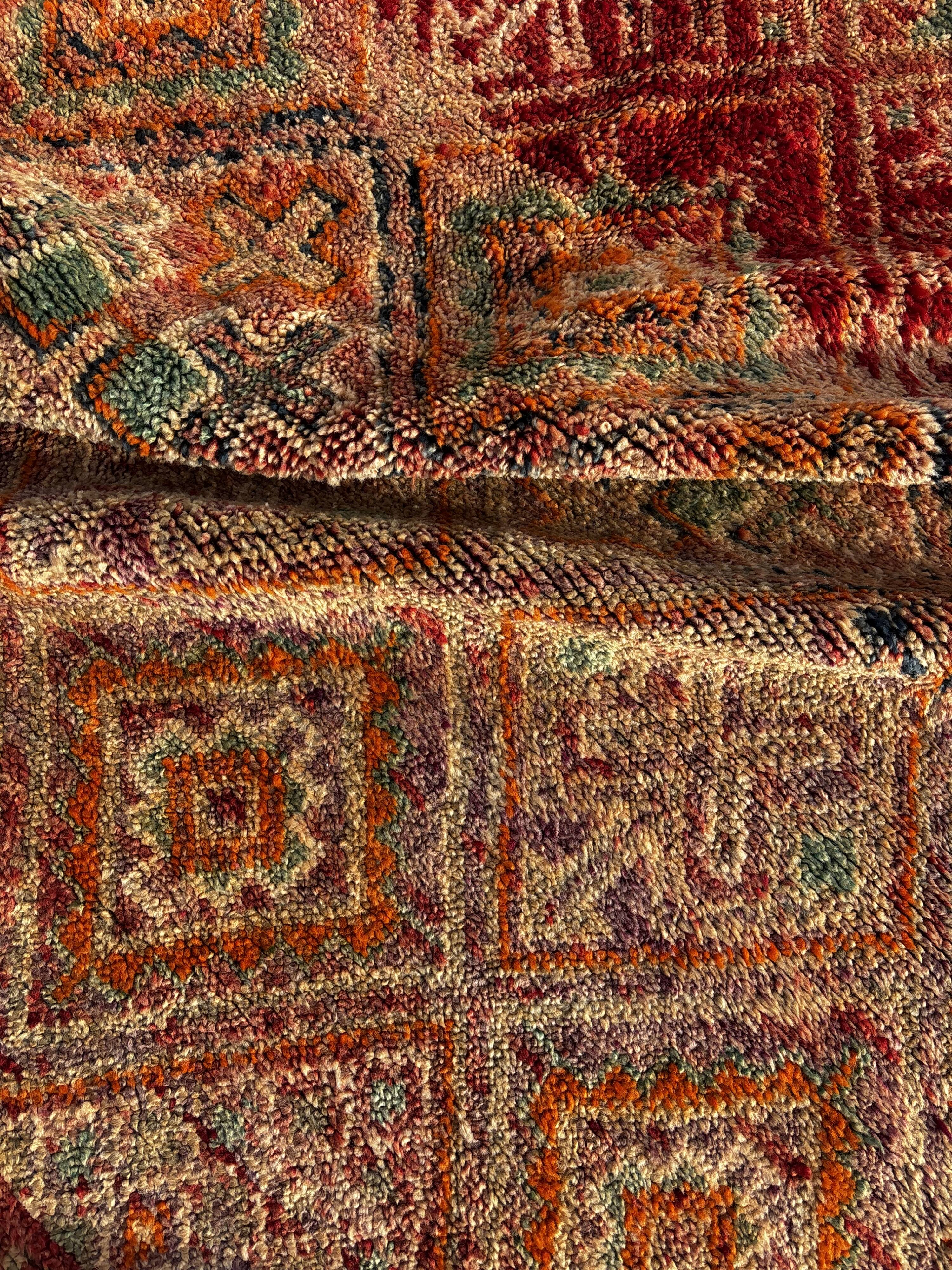 Vintage Boujad Berber rug