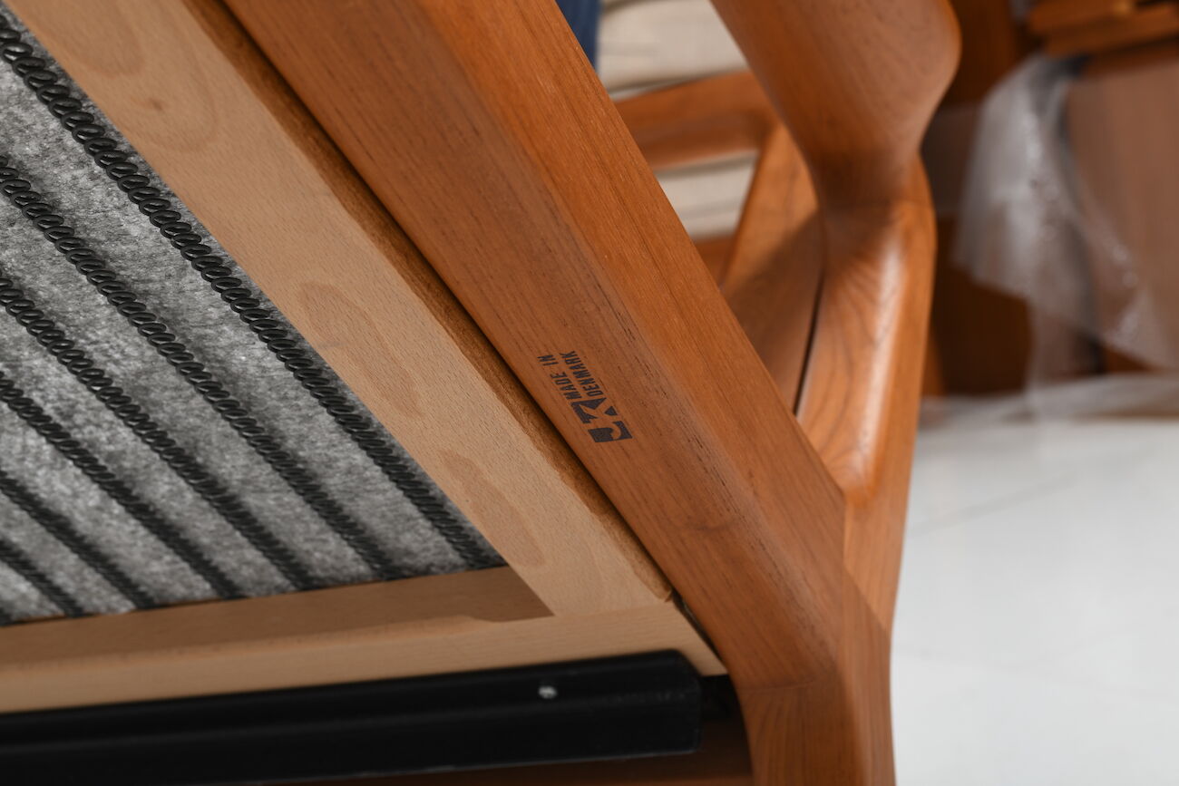 Danish teak 3-seater loungesofa / daybed by Jens-Juul Christensen