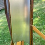 Polished steel frame and glass year 70 - aquati patent