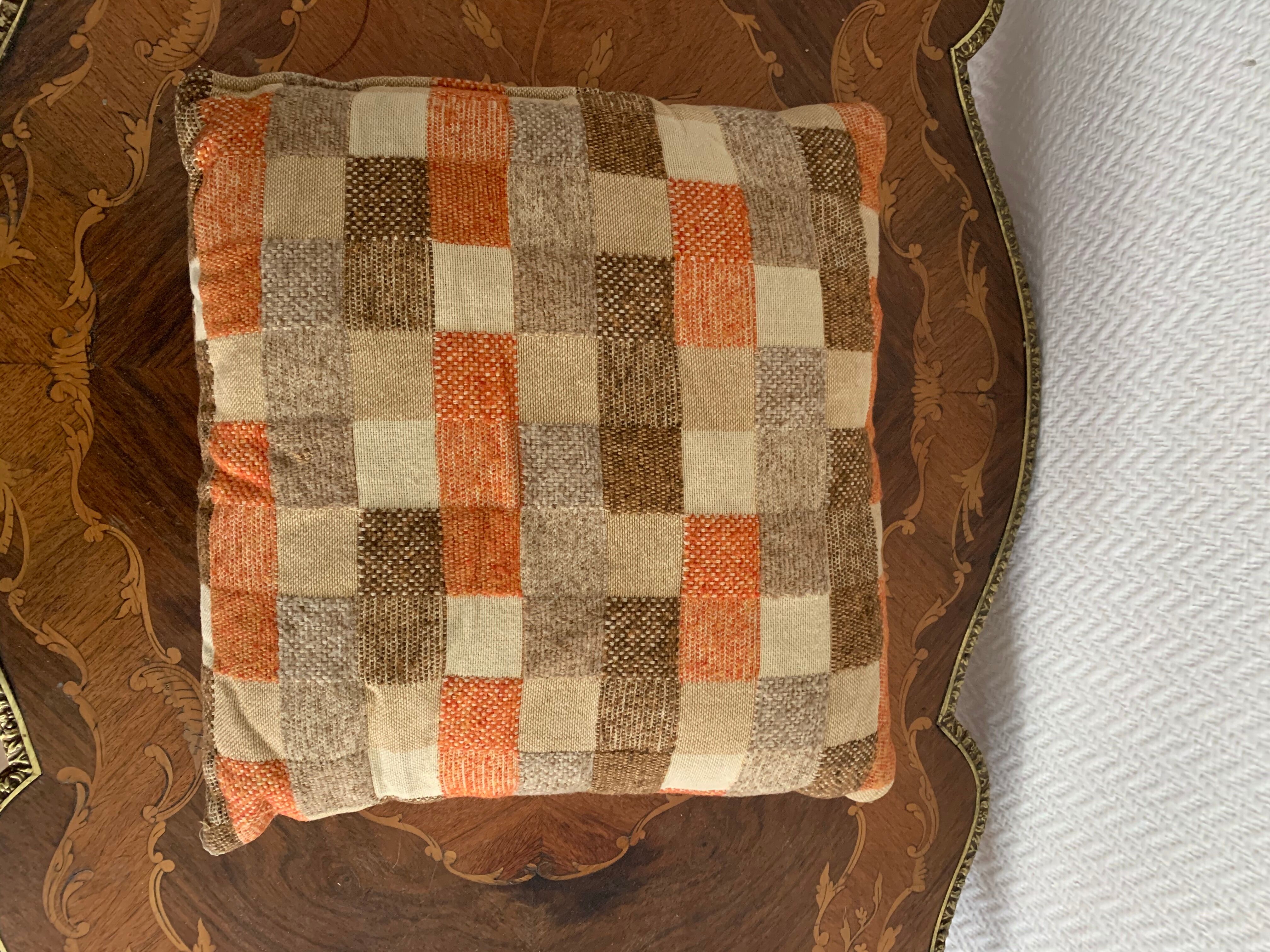 Cousin wool tiles tones beige/orange