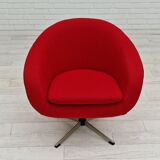 1960s, scandinavian design by Karl Eric Klote, swivel lounge chair