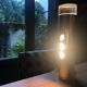 Vintage Cylindrical Lamp • Minimalist Totem • Space Age • 1970