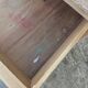 Bleached commode