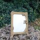 Brass retro mirror The Lady of the Lake