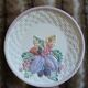 6 antique flat plates in majolica + dish
