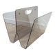 Porte-revues vintage en plexiglas