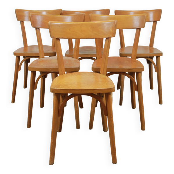 Set de 6 chaises bistrot