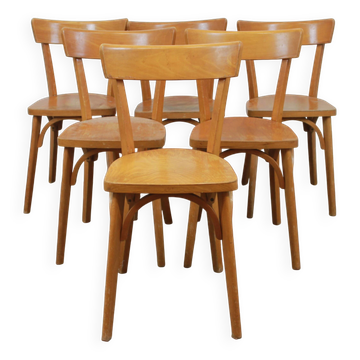 Set de 6 chaises bistrot