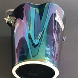Verceram Black Iridescent Ceramic Ice Bucket