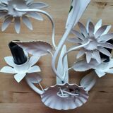 Marguerites painted sheet wall lamp