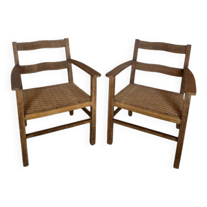 Paire fauteuils - assise