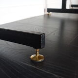 Bookcase italian teak of the 1950s