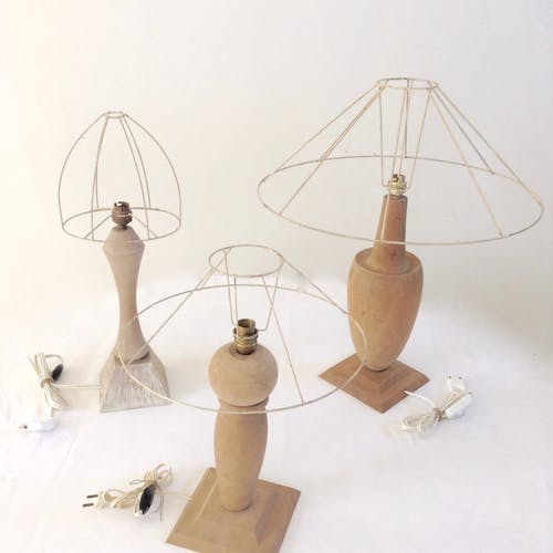 Wooden lamp
