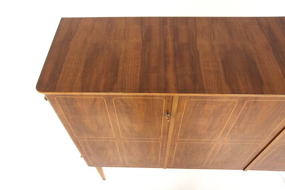 Scandinavian walnut sideboard, Sweden, 1960