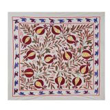 Hand-knotted rug, vintage Turkish rug 86x97 cm