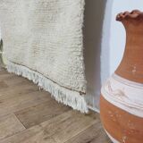 Handmade wool Berber rug 157 X 97 CM