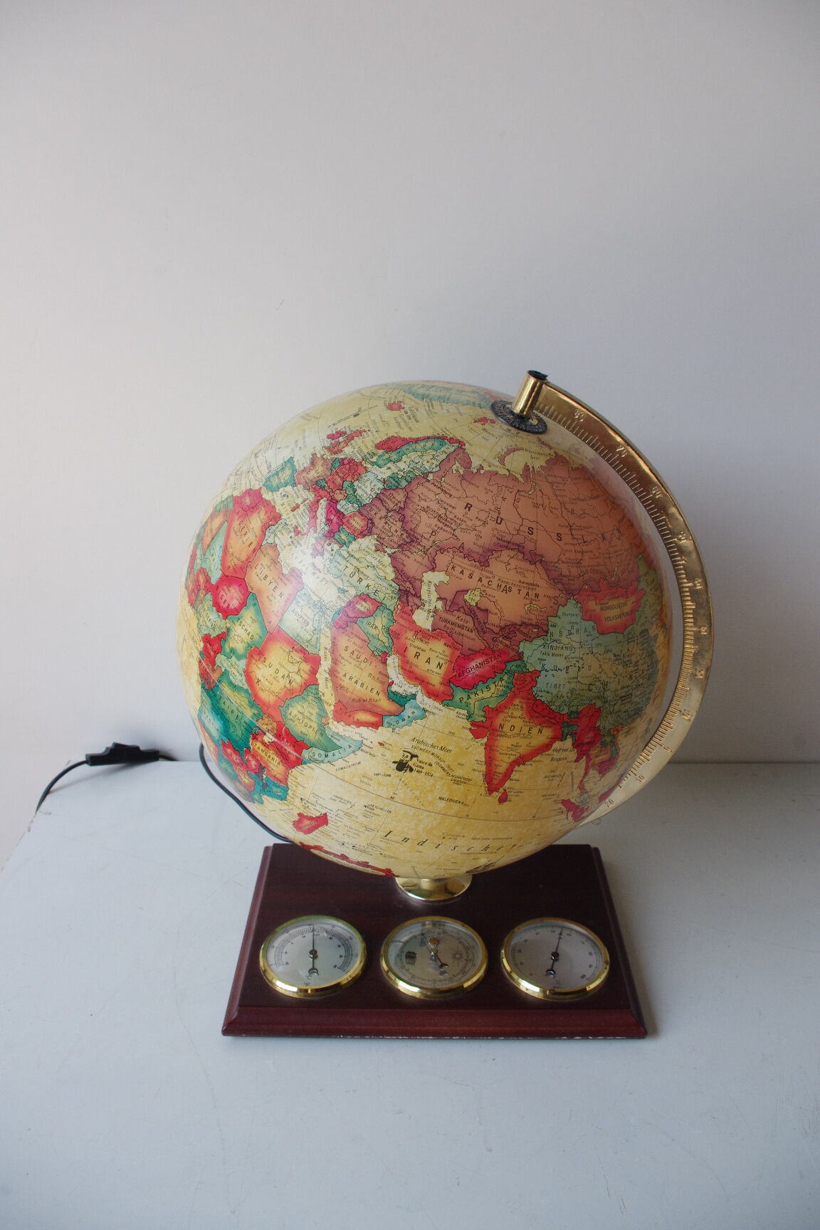 Vintage danish globe, 1970s