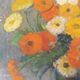 Oil on canvas guillot rafaillac still life bouquet of flowers 1930