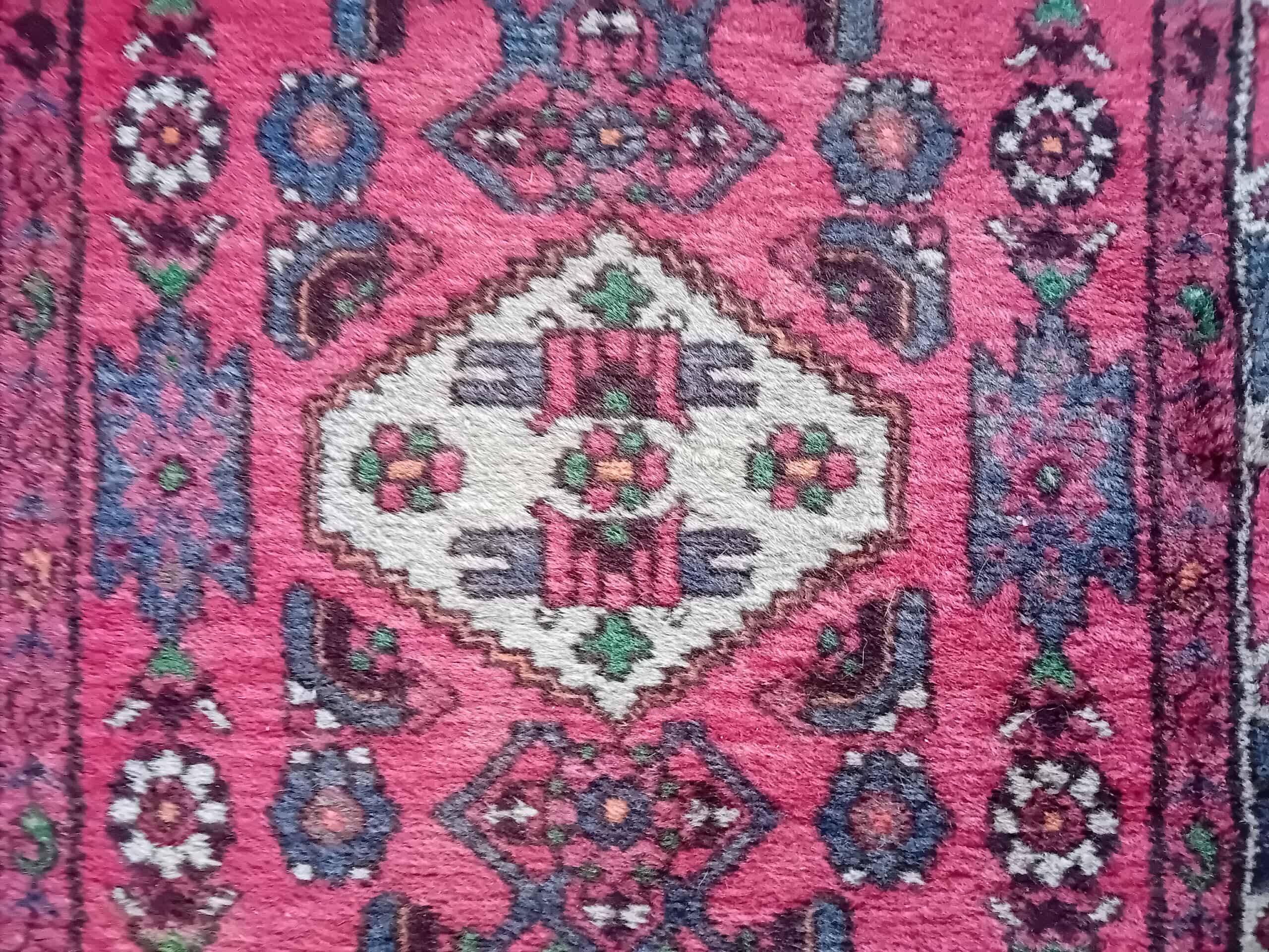 Handmade Persian Hamadan Rug 155x94cm