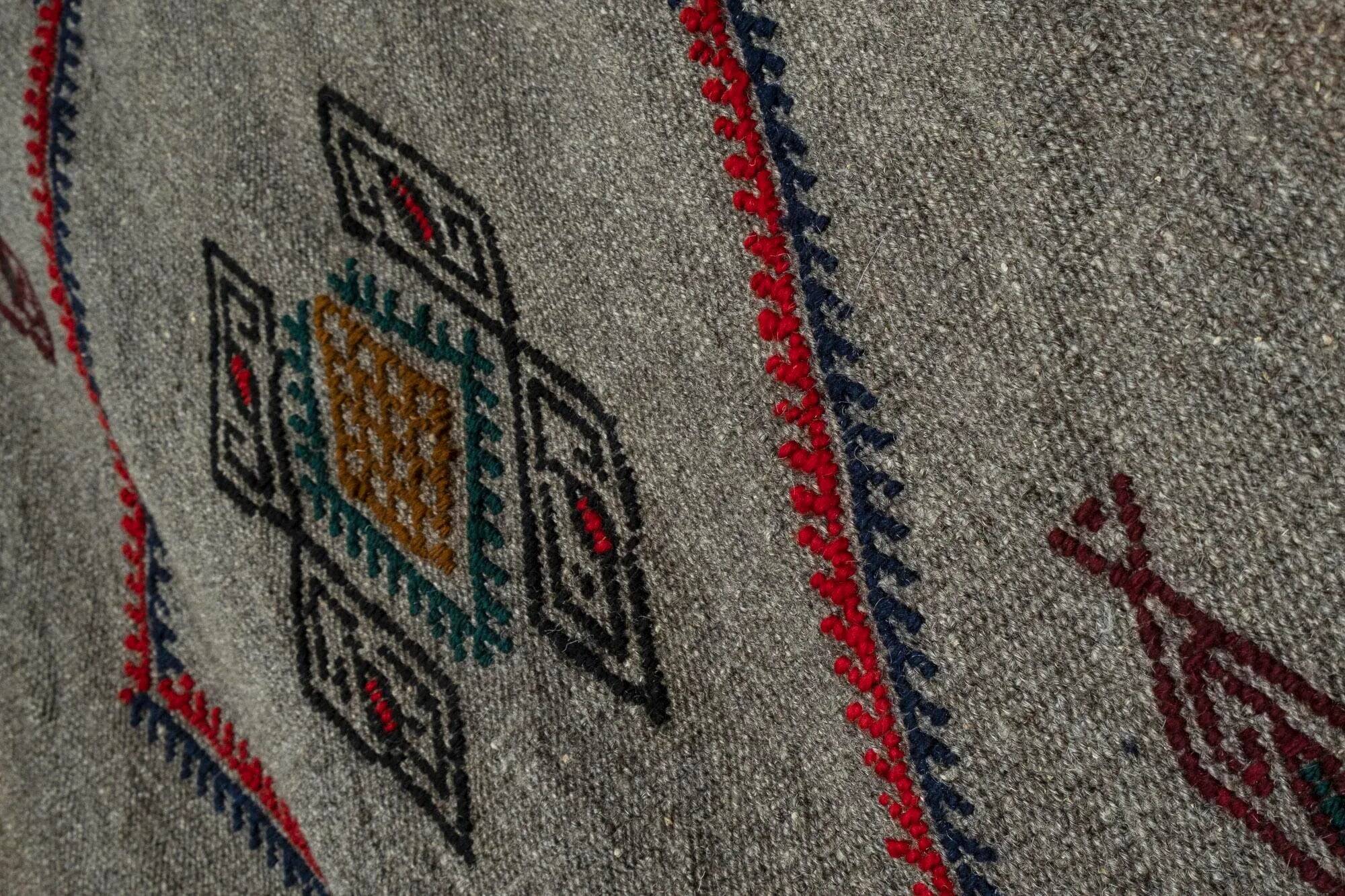 Vintage Turkish hallway rug 60x460 cm