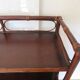 Support buffet bibus woven rattan 2 doors in caning - vintage 60s/70s