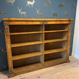 Antique open bookcase