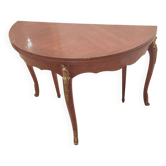 Table demie lune et rallonges