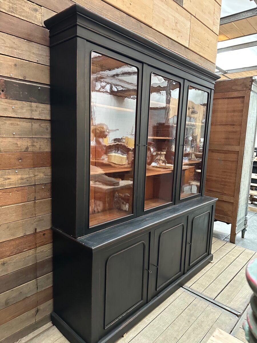 Large patinated library
