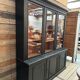 Large patinated library
