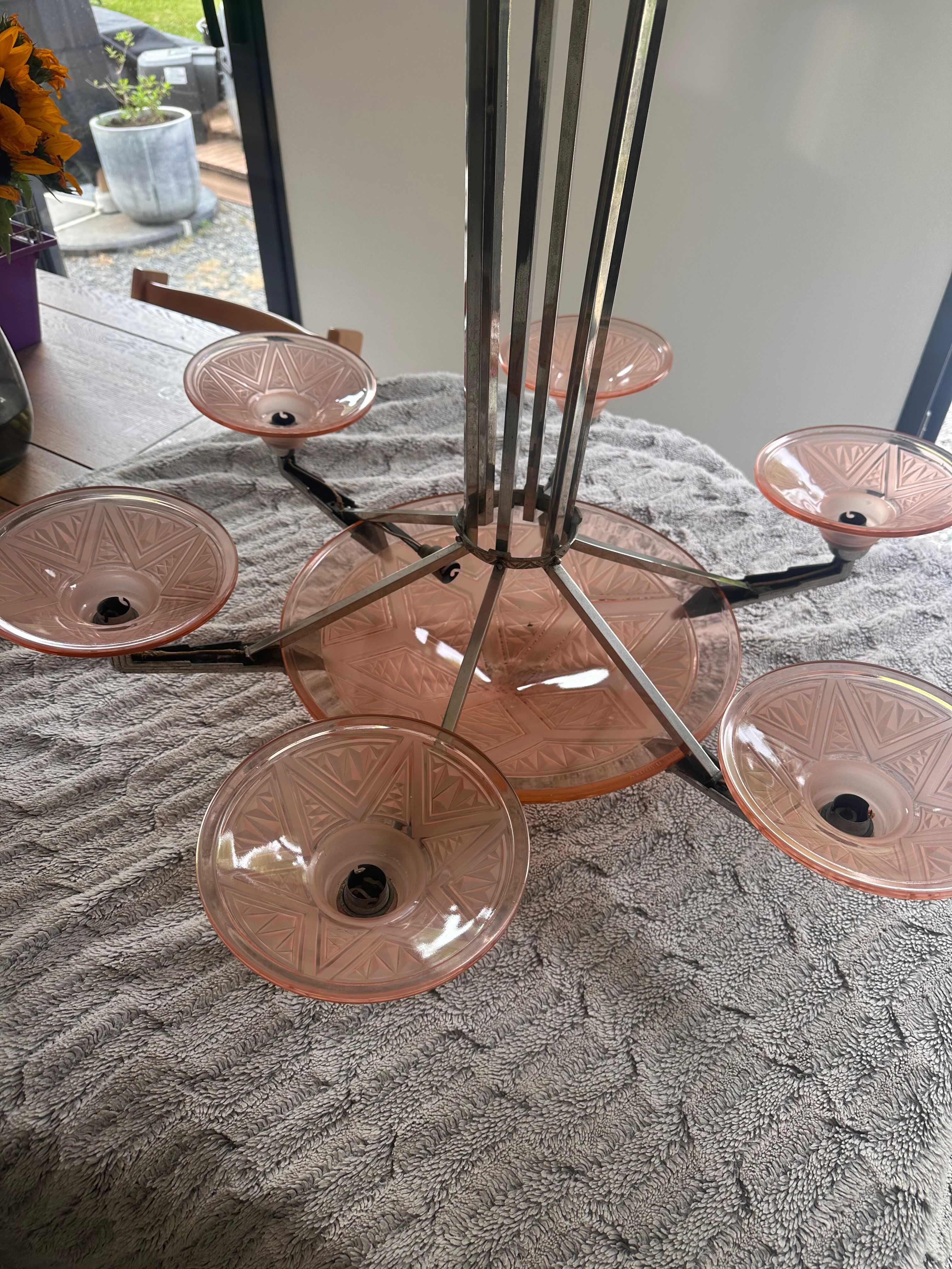 Antique Art Deco Chandelier – Maison Maynadier