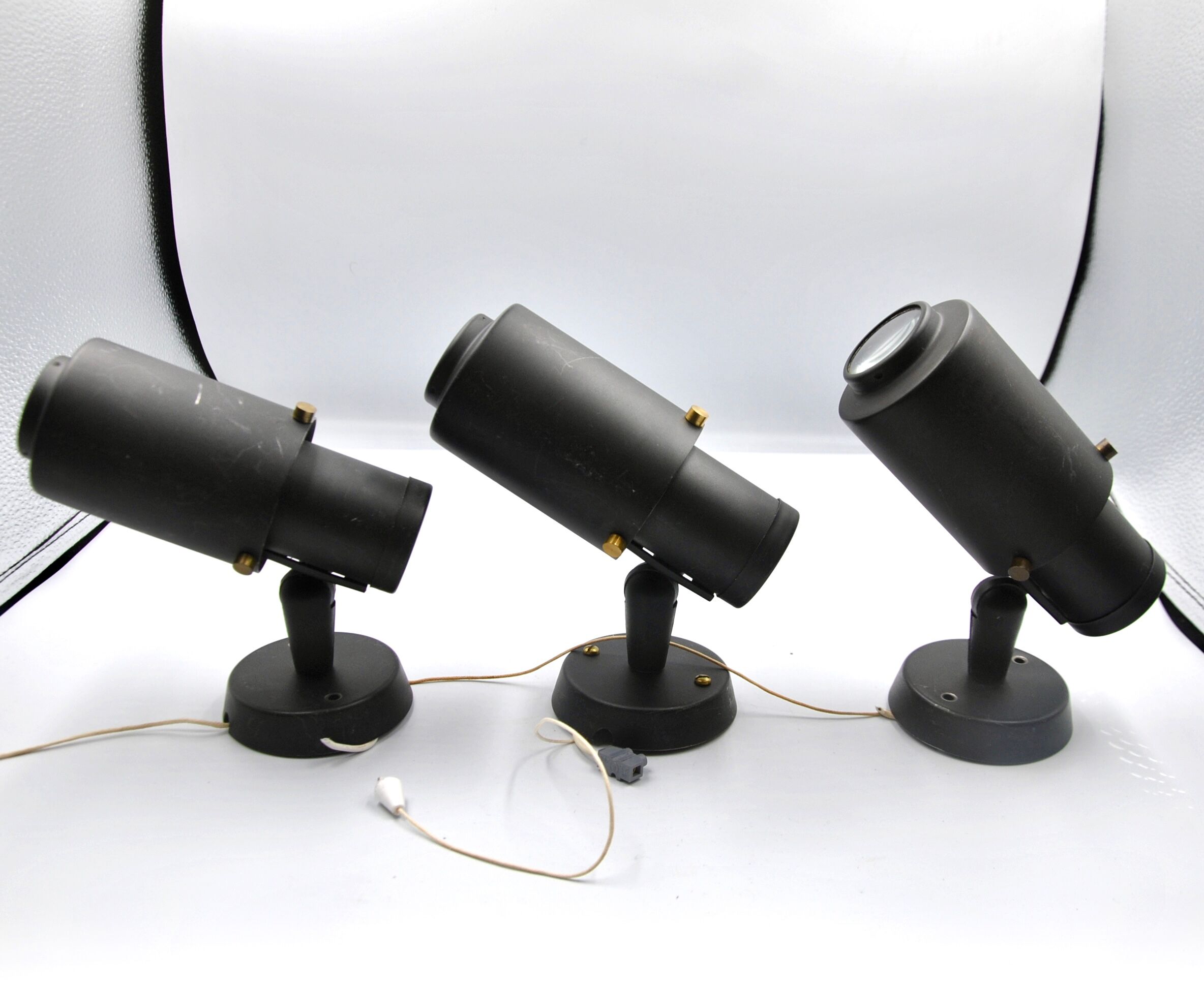 Wall lamps Jacques Biny edition Lita model Zodiac 1950s