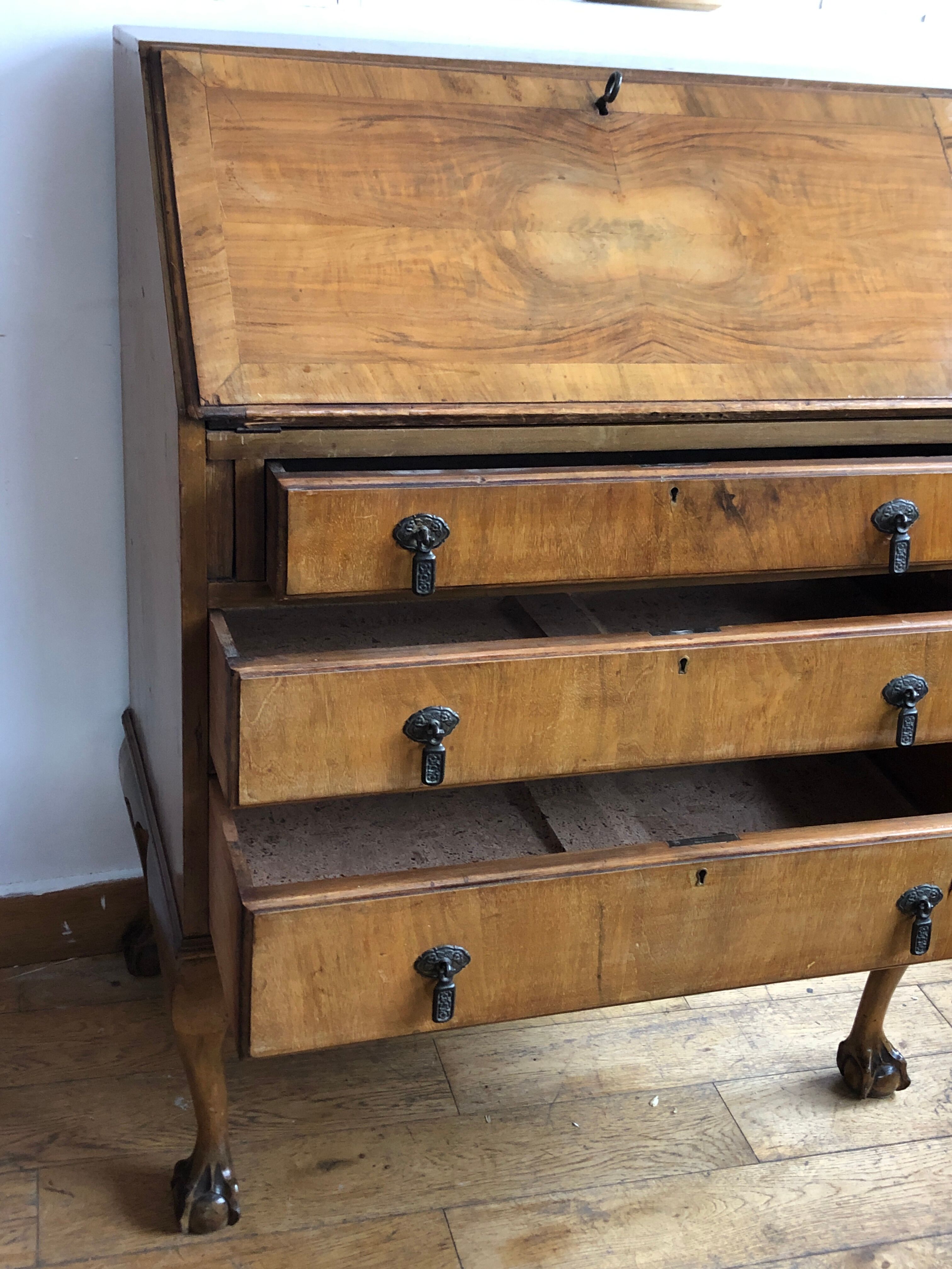 English secretary Chippendale style