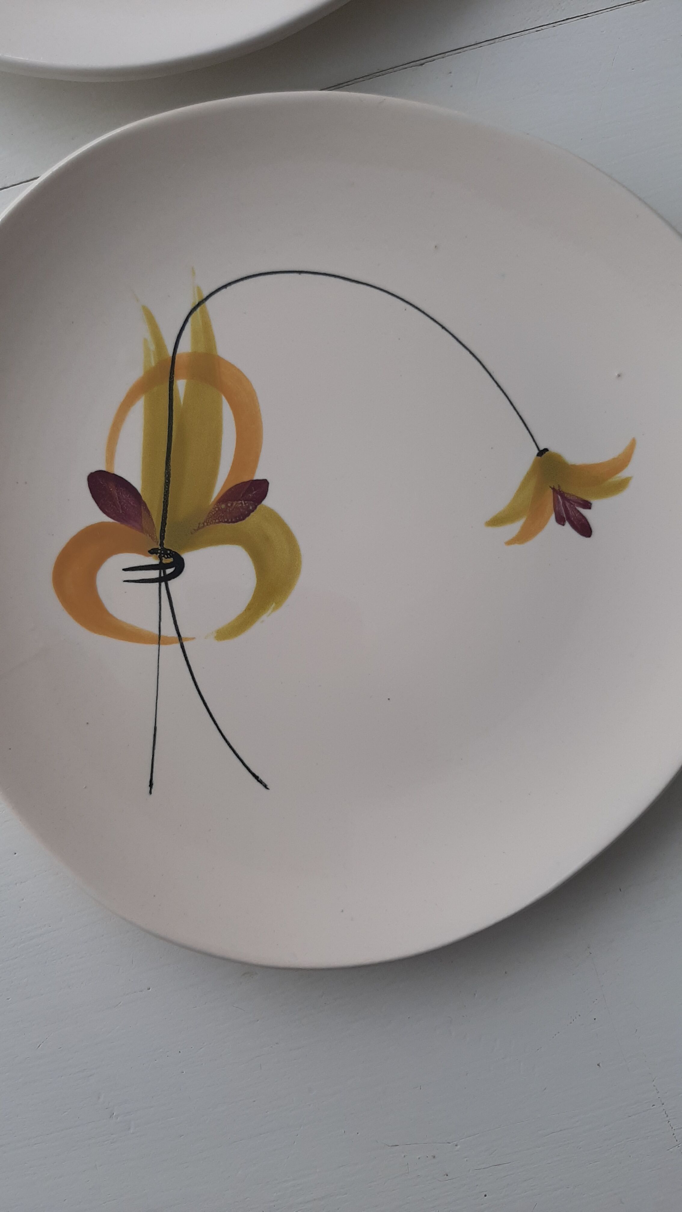 Lot dessert plates MBFA Pornic