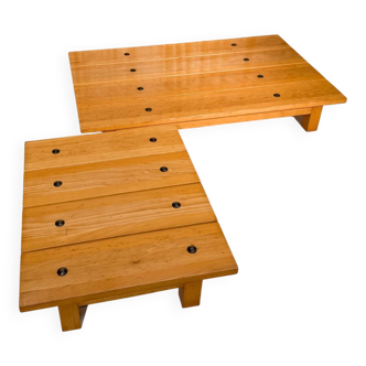 Vintage pair of coffee tables