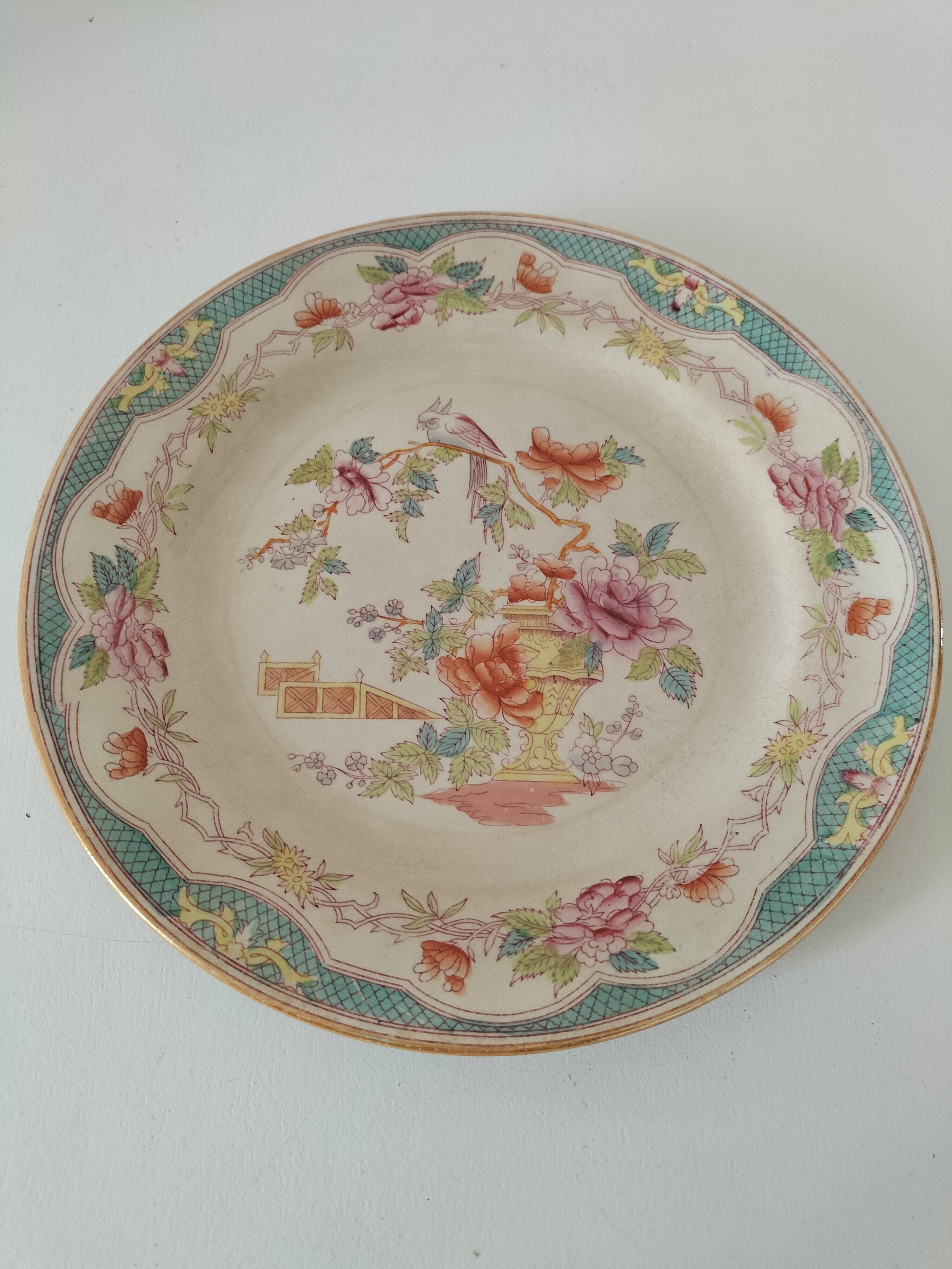 Vintage SCM Nankin pattern plate