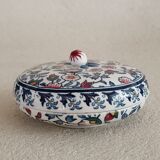 Gien earthenware bonbonnière