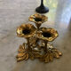 Vintage brass candle holder