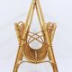 Porte-revues en bambou rotin style Franco Albini, Italie, années 1950