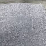 AP embroidered square tablecloth with 6 towels