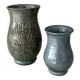 Pair of Belgian Studio Pottery Vases – Handmade