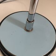 Vintage 1960s Veneta Lumi sky blue desk lamp - 30 cm