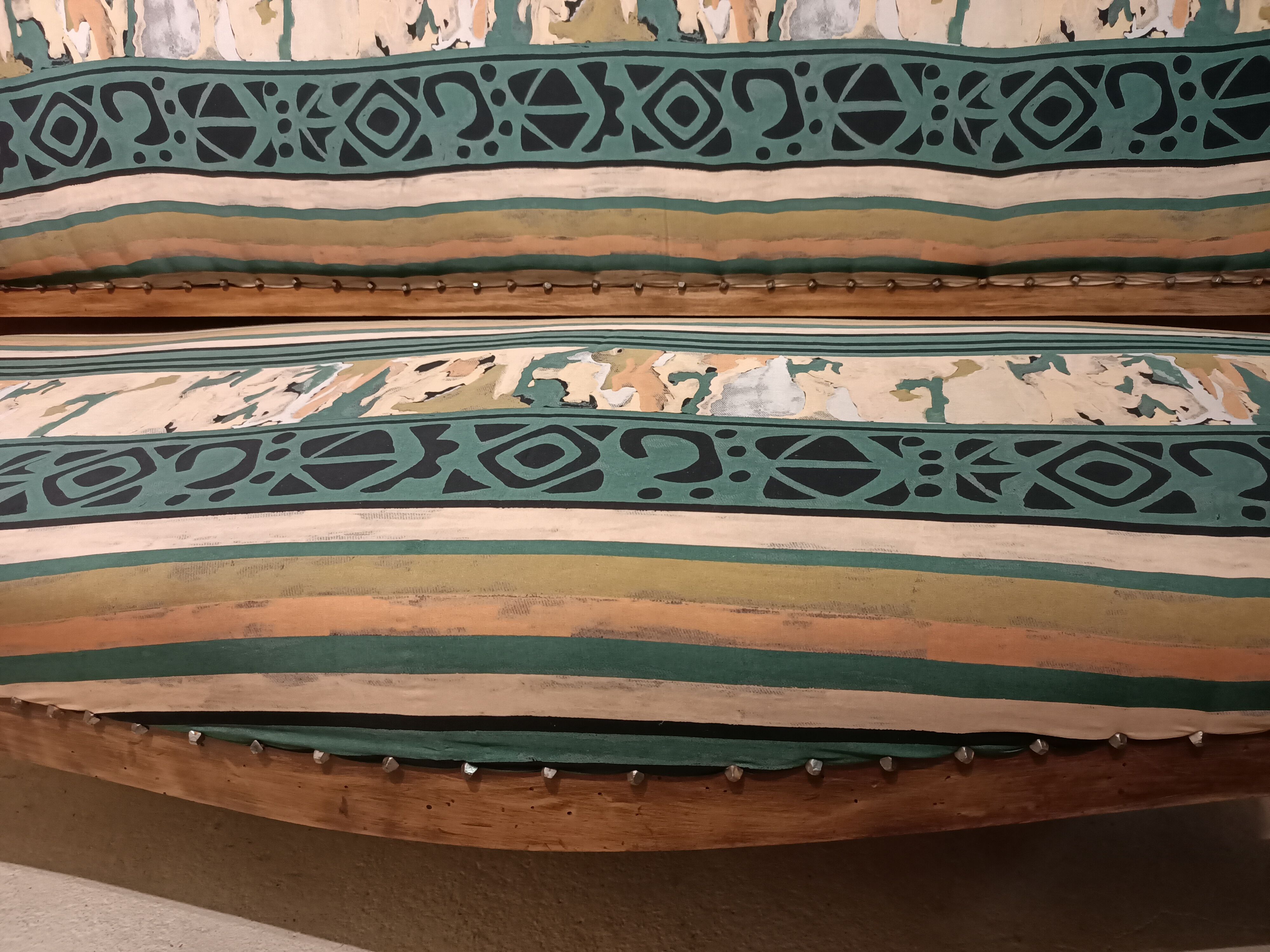 Restored Provencal bench